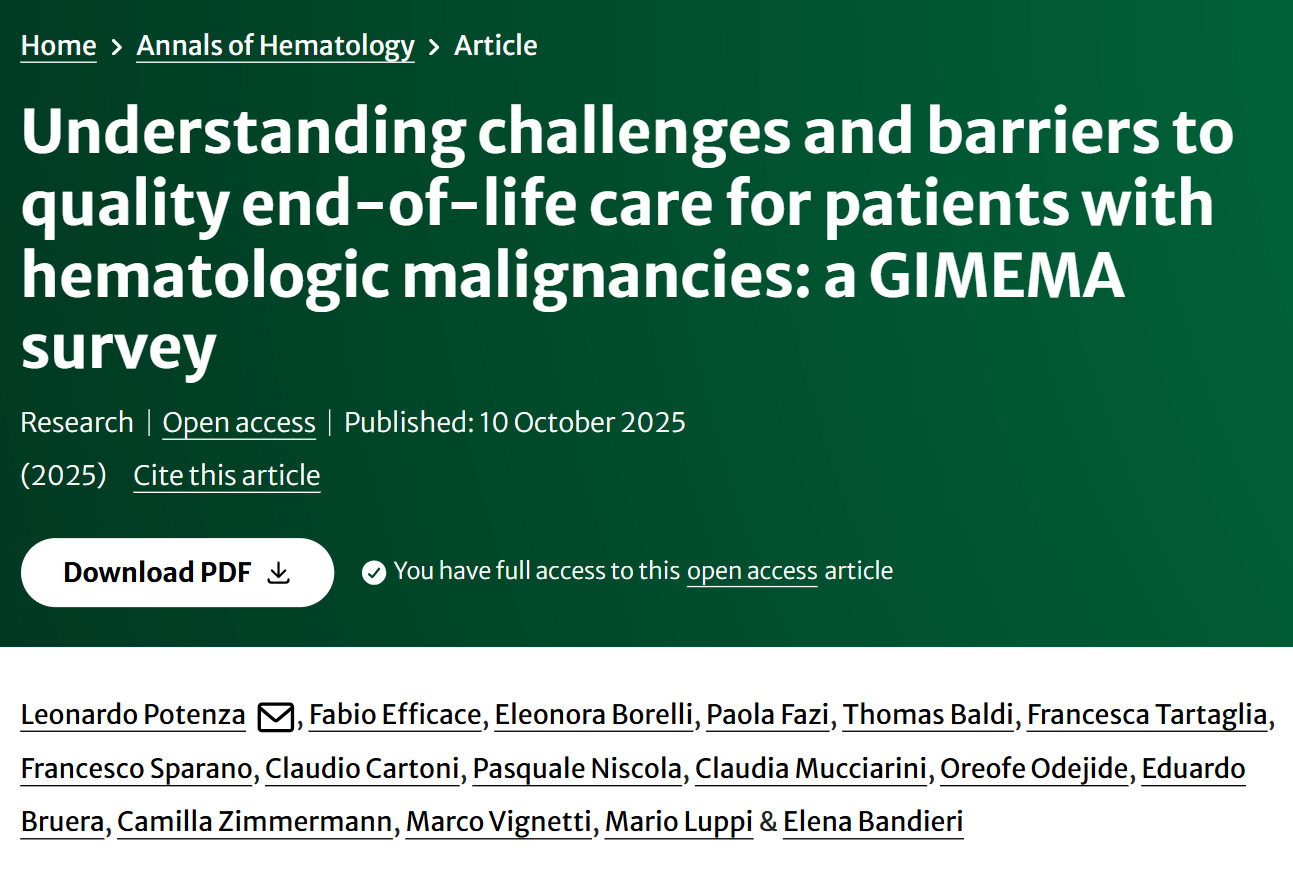 Eduardo Bruera: Challenges and Barriers to Quality End-of-Life Care in Hematologic Malignancies