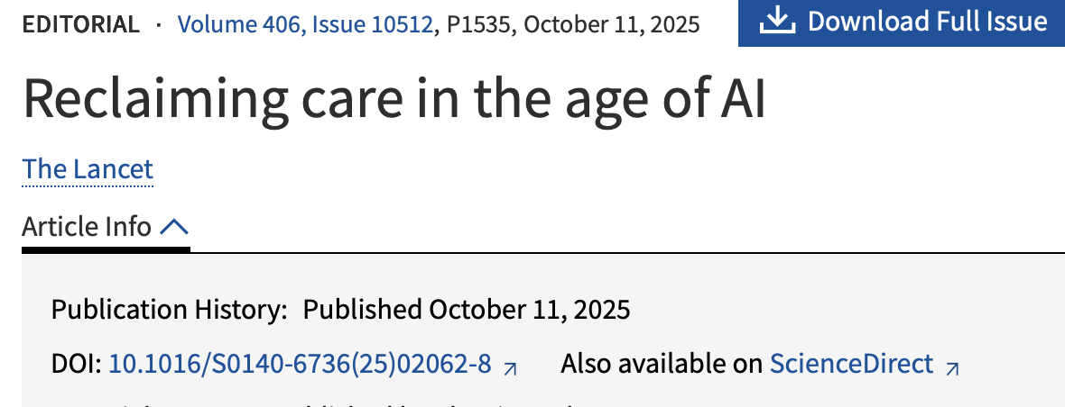 Vivek Subbiah: Can AI Replace Care?