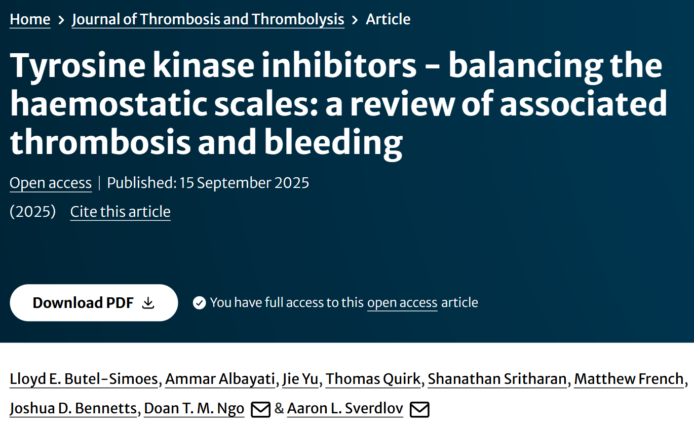 Aaron Sverdlov: TKIs and the Real-World Balance Between Thrombosis and Bleeding