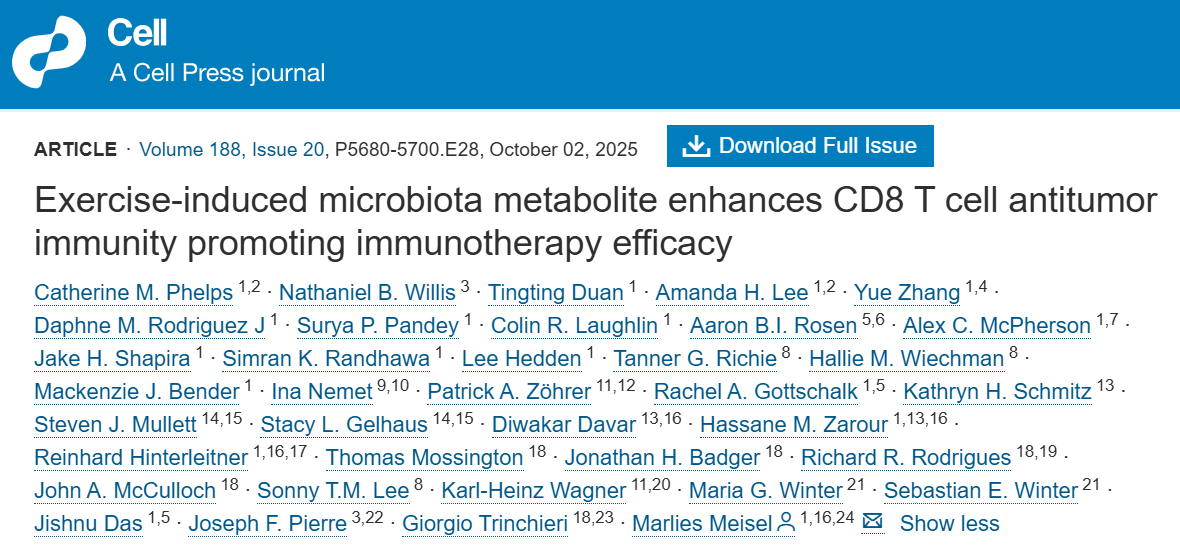 Marco Donia: Exercise-Microbiota-Immunity