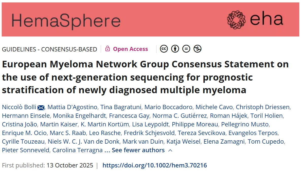 Myeloma Paper of the Day, October 15th, Suggested by Robert Orlowski