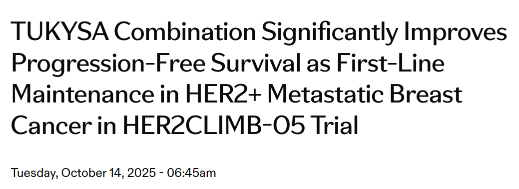 Alexis LeVee: HER2CLIMB-05 - Another Positive Trial in 1L HER2+ Metastatic Breast Cancer