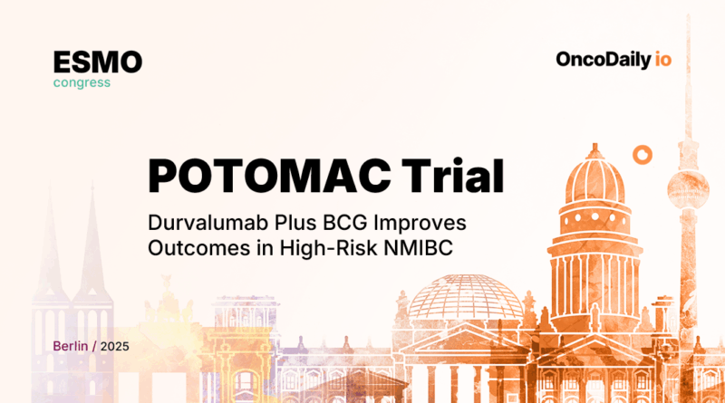 Andrea Necchi: The Results of POTOMAC trial are out in The Lancet 3 POTOMAC Trail at ESMO 2025
