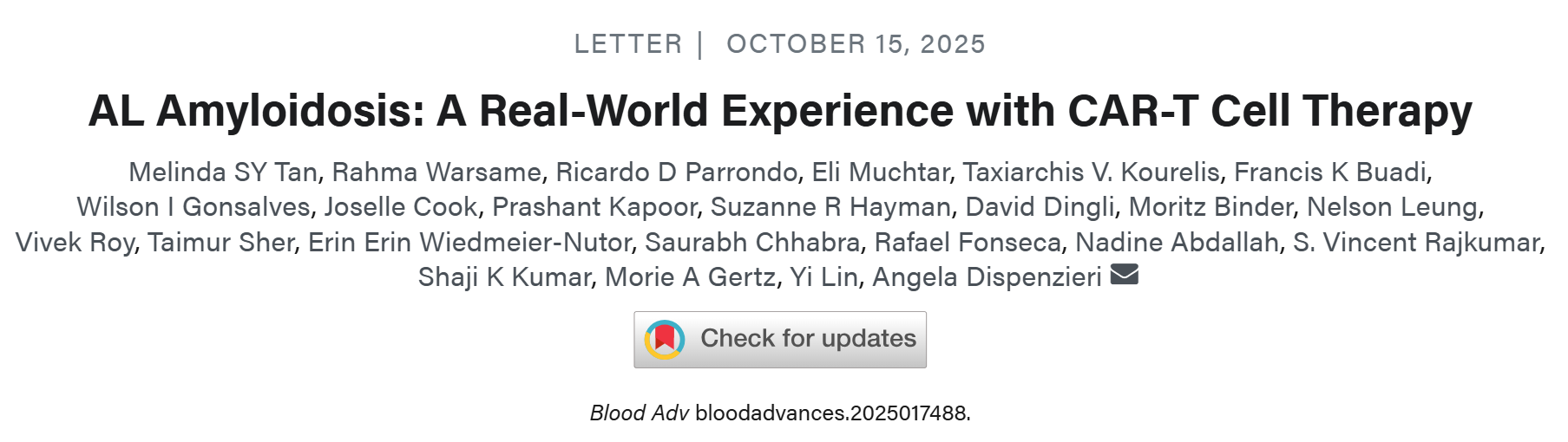 Myeloma Paper of the Day, October 16th, Suggested by Robert Orlowski
