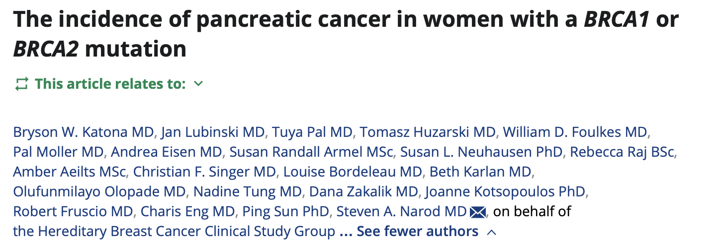 Mark Lewis: Not All Scans Are Equal - How to Assess Pancreatic Cancer Risk Safely?