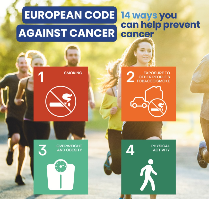 The New European Code Against Cancer - Association of European Cancer Leagues 2 The New European Code Against Cancer - Association of European Cancer Leagues