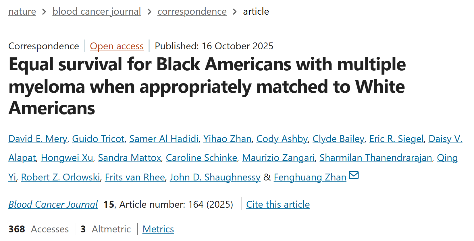 Myeloma Paper of the Day, October 22nd, Suggested by Robert Orlowski