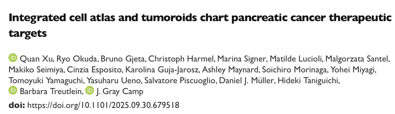 Anirban Maitra: Integrated Cell Atlas and Tumoroids Chart Pancreatic Cancer Therapeutic Targets