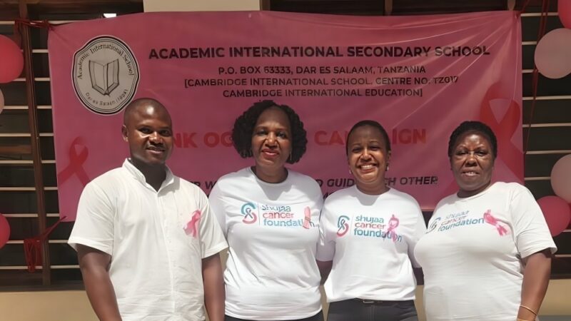 Shaban Juma: Sharing Breast Cancer Knowledge at Academic International Secondary School