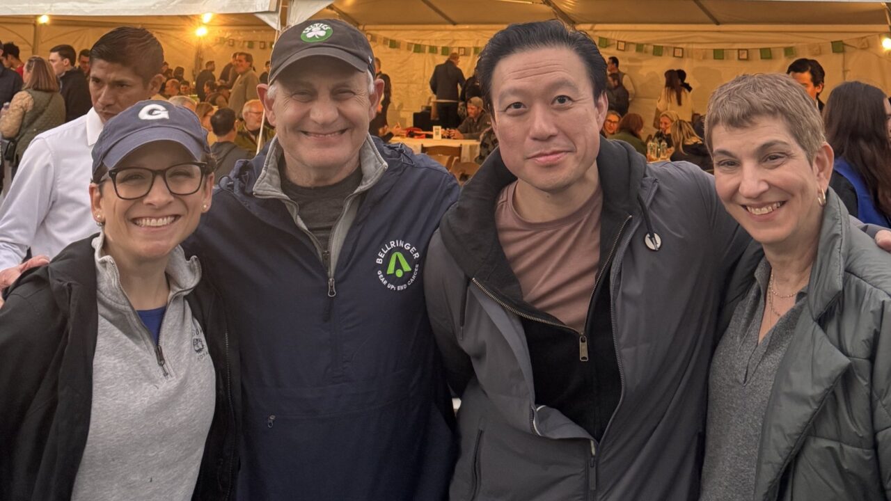 Stephen V Liu: Getting All Set for the BellRinger to Support Cancer Research