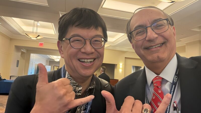 Wafik S. El-Deiry: Discussing Precision Oncology Collaboration with Naoto Ueno at AACI 2025 2 Wafik S. El-Deiry