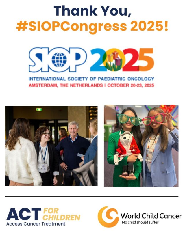 Sharing and Learning About Innovations at SIOP Congress 2025 – World Child Cancer USA 2 SIOP Congress 2025