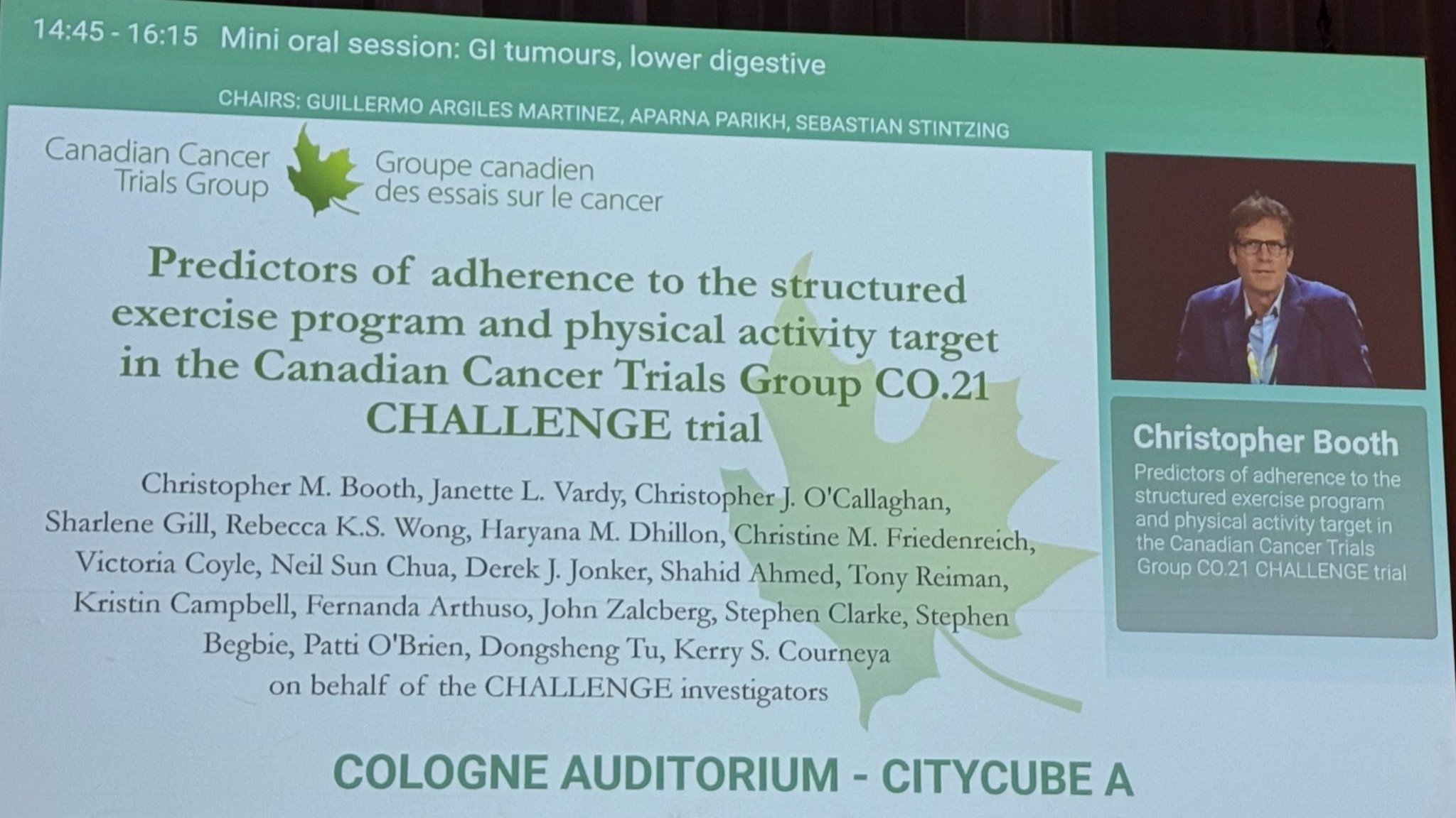 Evelyn Wong: Time to Implement Exercise as an "Adjuvant" in Cancer Care