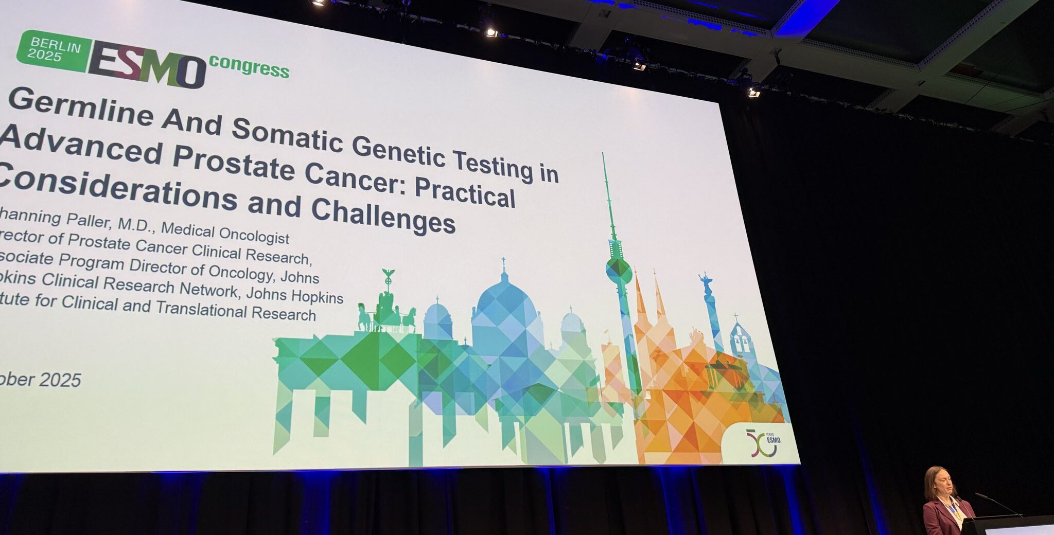 Neeraj Agarwal: Somatic and Germline Testing of Advanced Prostate Cancer at ESMO 2025