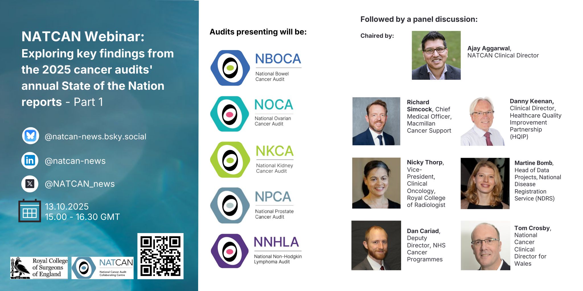 Ajay Aggarwal: Upcoming Release of the National Cancer Audit Findings on NHS Cancer Care