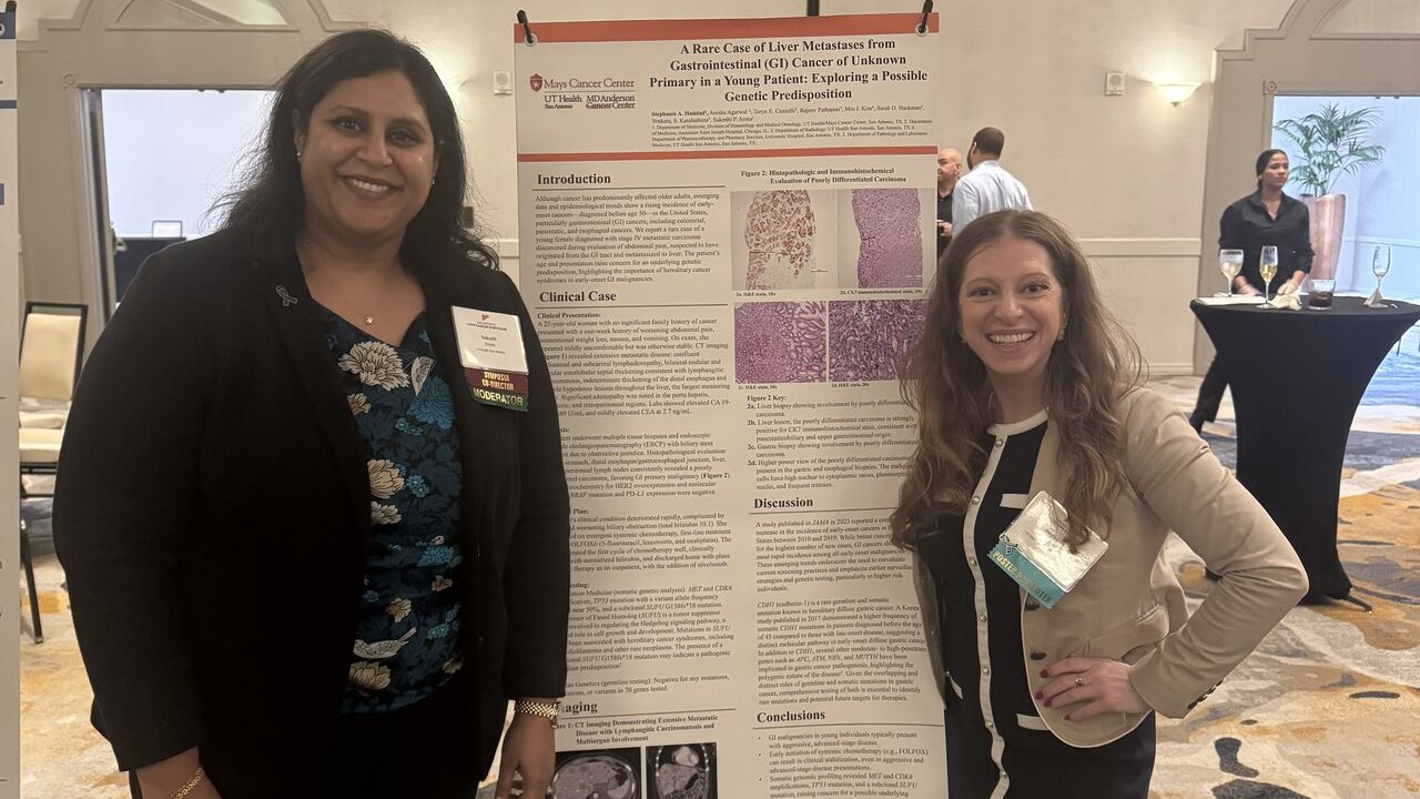 Stephanie A. Haddad: Rare GI Cancer Case Presentation at SALCS 2025