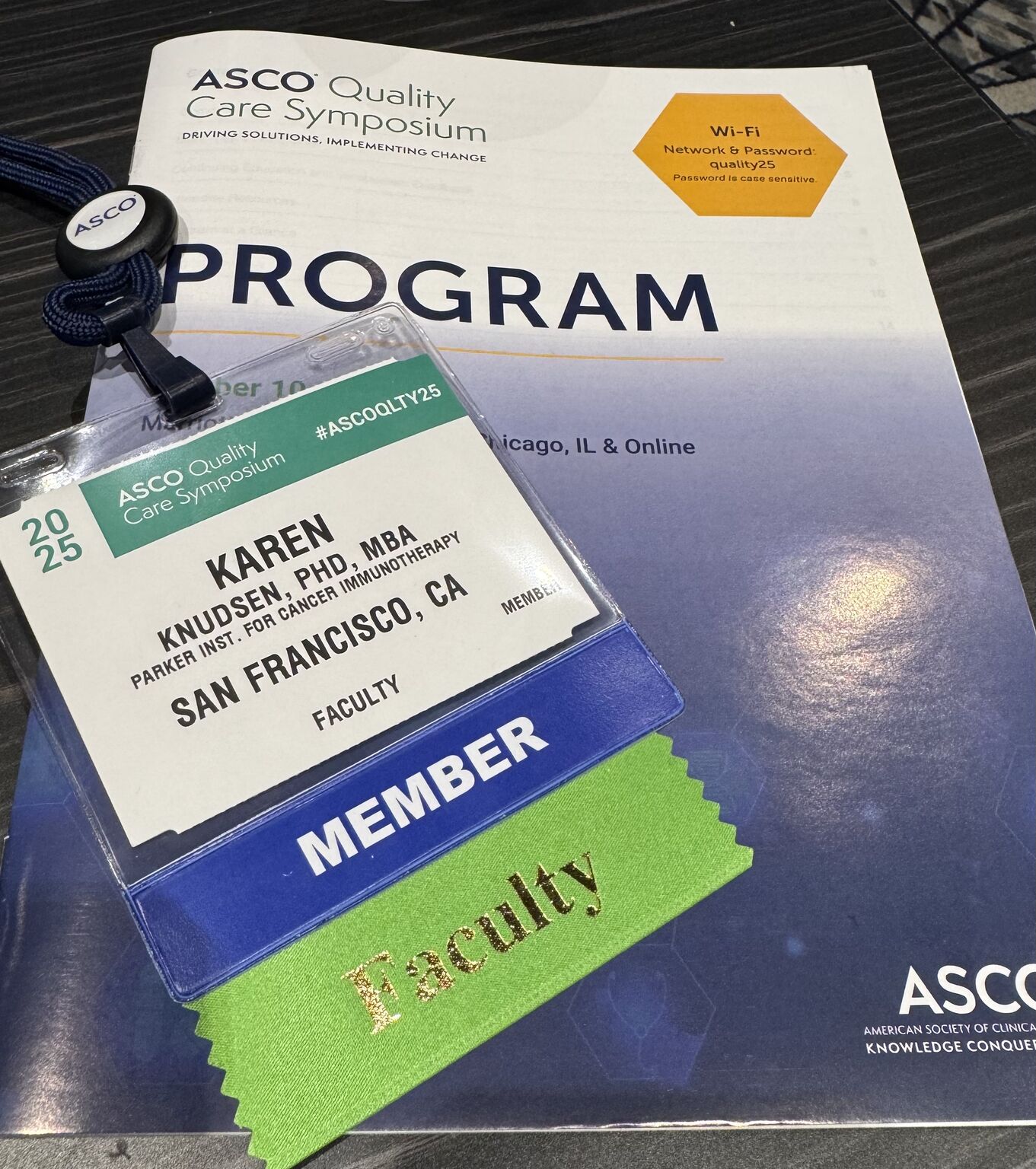 Karen Knudsen: Fantastic 1st Day of ASCO Quality Care Symposium
