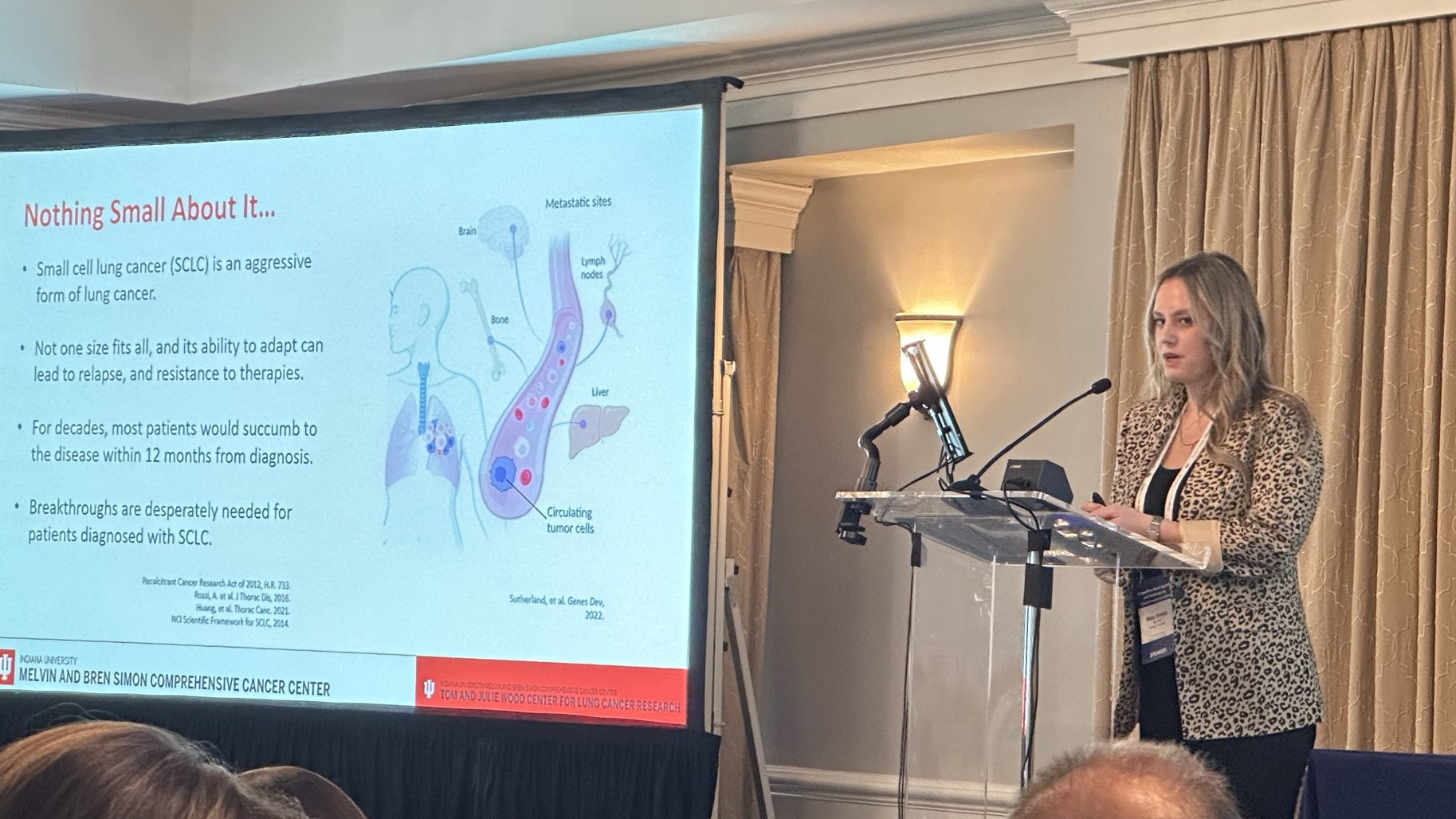 Misty Dawn Shields: A Clinically Meaningful Conference on Bispecifics and Novel Agents in SCLC