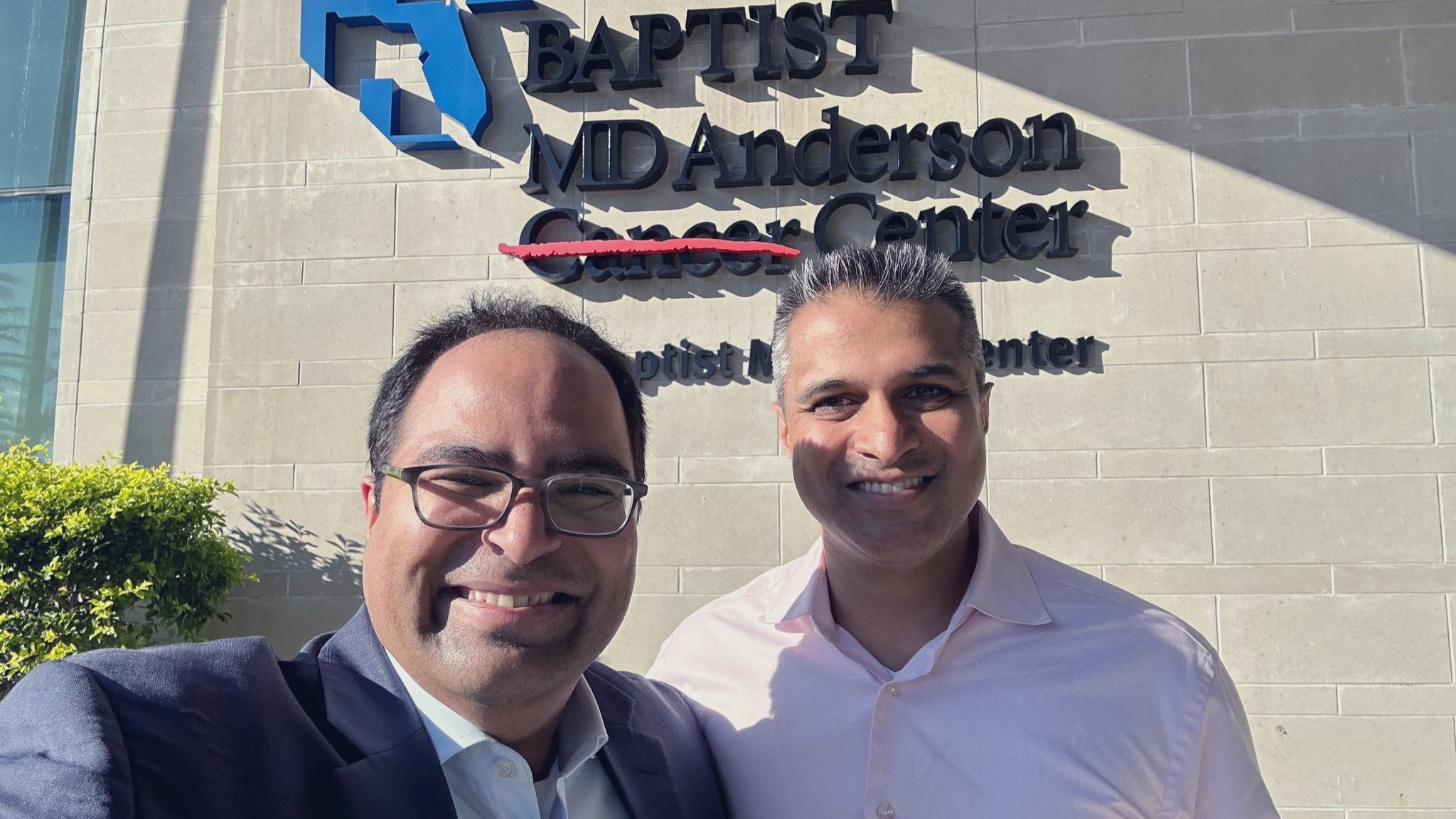 Naveen Pemmaraju: Representing MDACC at the MD Anderson Cancer Partners Summit