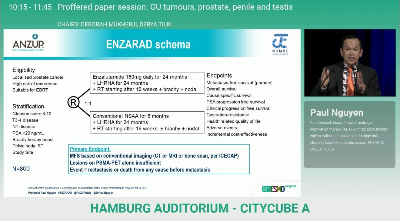 Sabine Brookman-May: Exploring Clinical Benefit of Enza+ADT in Prostate Cancer at ESMO25