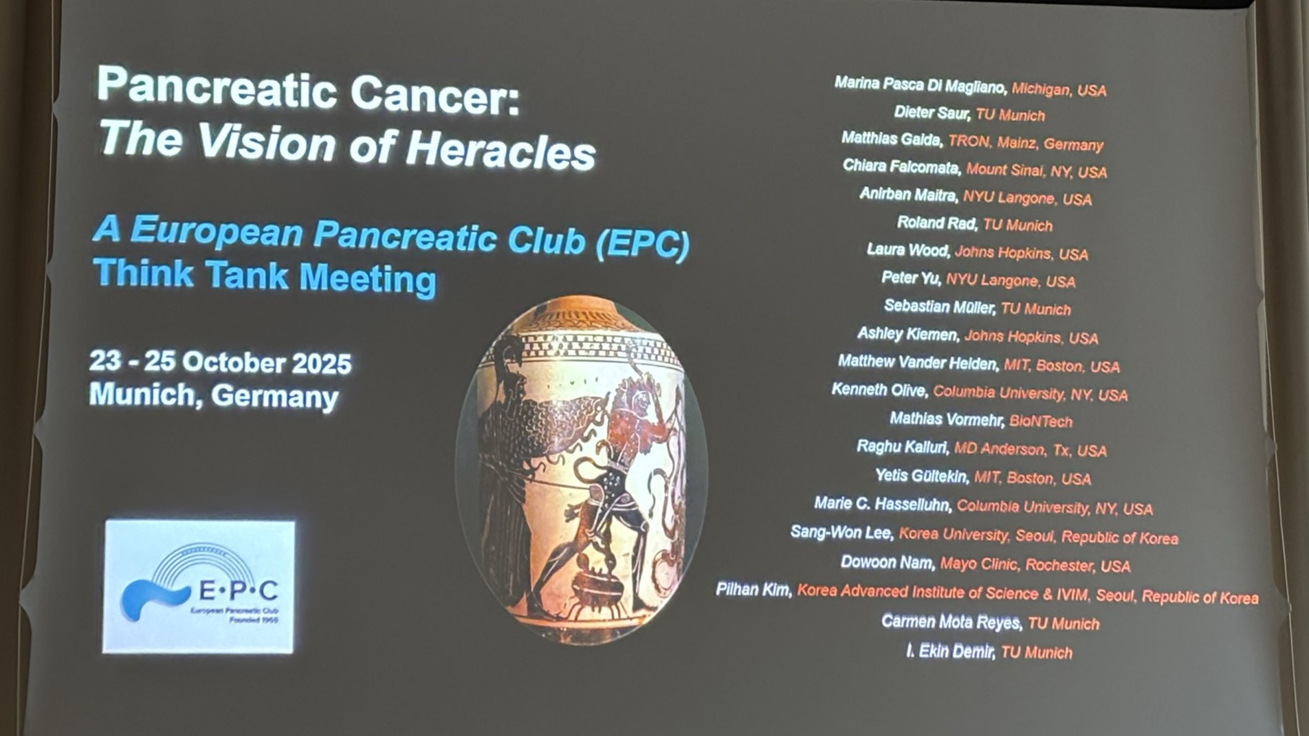 Anirban Maitra: Enjoying the EPC Think Tank on Pancreatic Cancer 2 Anirban Maitra: Enjoying the EPC Think Tank on Pancreatic Cancer