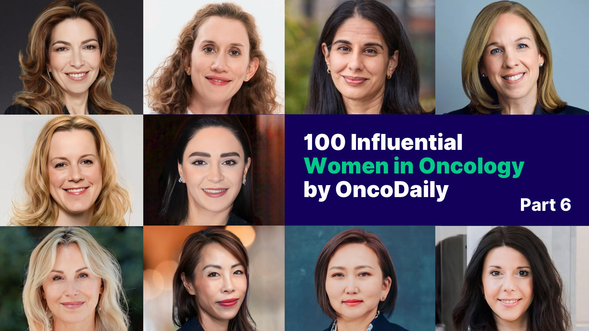 100 Influential Women in Oncology