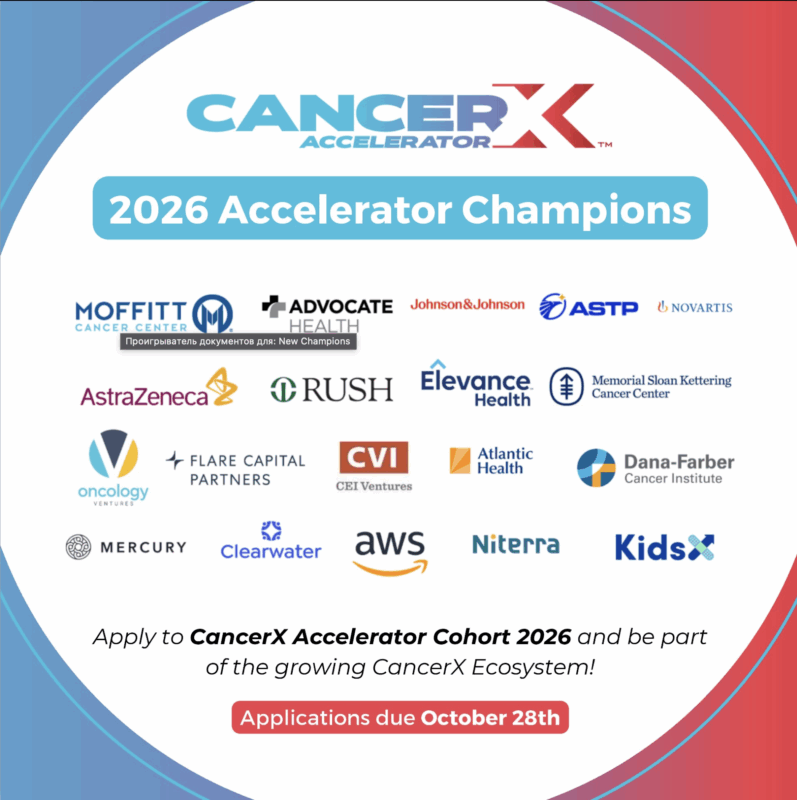New CancerX Accelerator Champions For 2026 2 CancerX