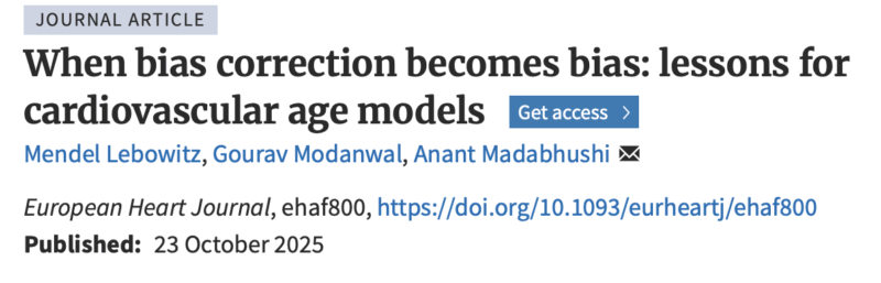 Anant Madabhushi: Lessons for Cardiovascular Age Models 2 Cardiovascular Age Models