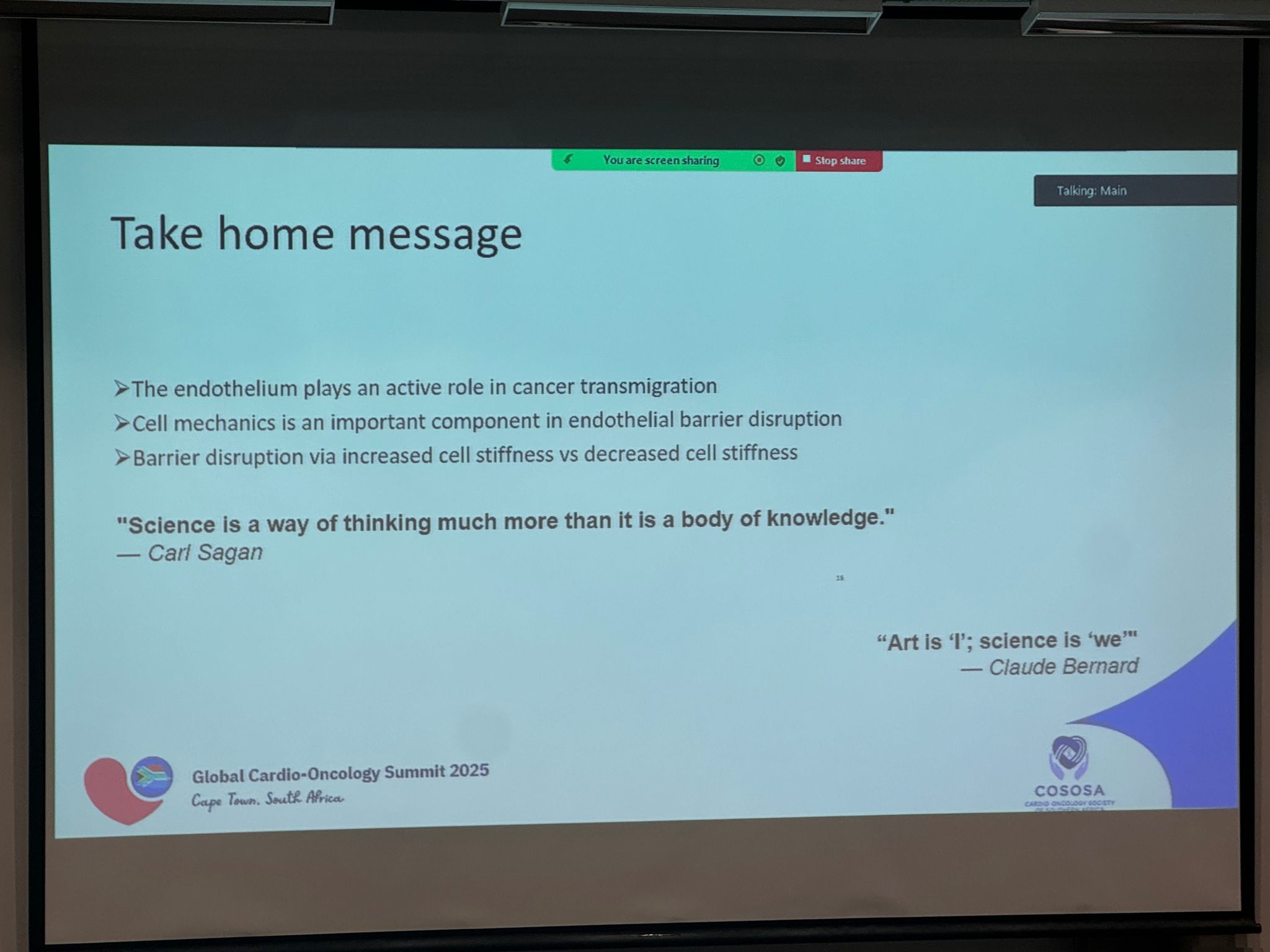 Highlights from Global Cardio-Oncology Summit (GC-OS) 2025 by Maria Sol Andres