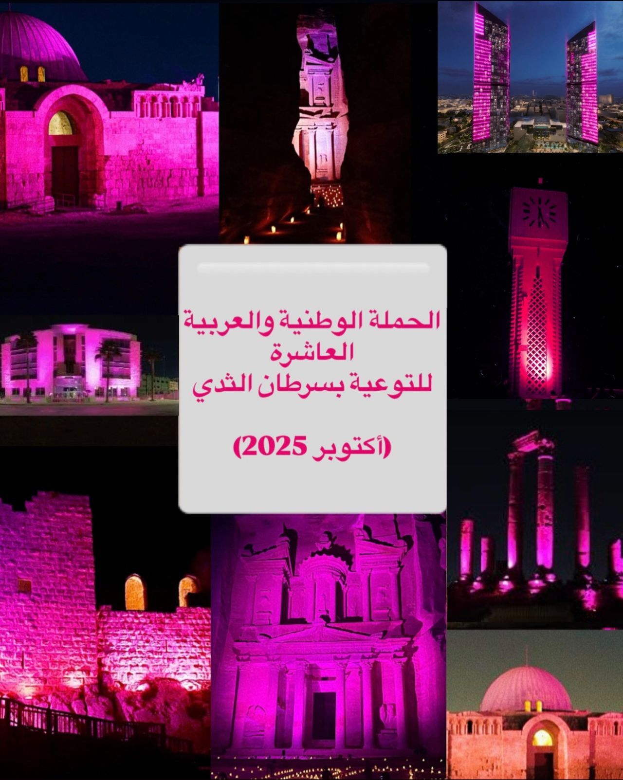 Reem Al-Ajlouni: Jordan’s 10th Breast Cancer Awareness Campaign Concludes 2 Reem Al-Ajlouni: Jordan’s 10th Breast Cancer Awareness Campaign Concludes