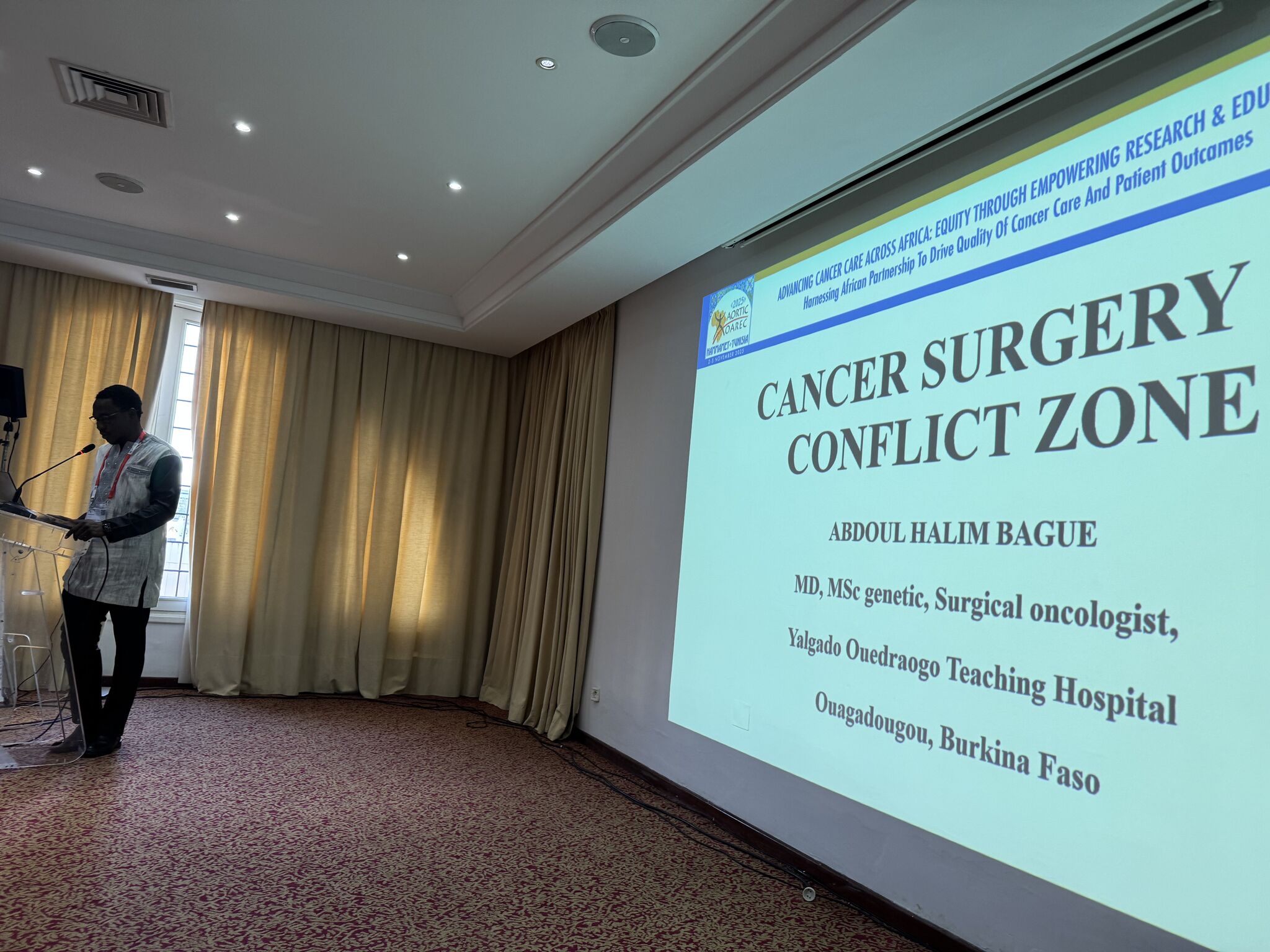 Nazik Hammad: Discussing Surgical Oncology During Conflicts at AORTIC 2025 2 Nazik Hammad: Discussing Surgical Oncology During Conflicts at AORTIC 2025