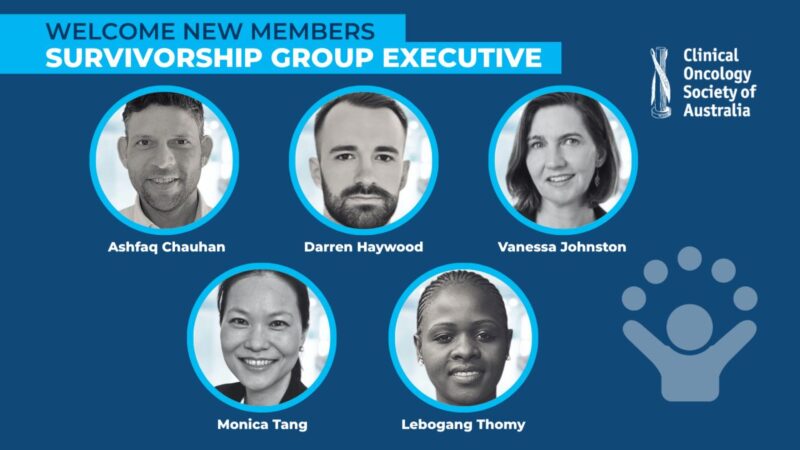 Darren Haywood: Excited to be joining the COSA Survivorship Group Executive Committee