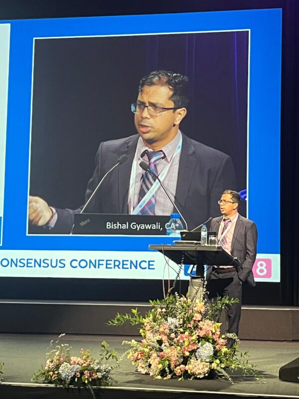 Bishal Gyawali: Honored to Speak at ABC8 on Evolving Endpoints in Breast Cancer Trials 2 Bishal Gyawali: Honored to Speak at ABC8 on Evolving Endpoints in Breast Cancer Trials
