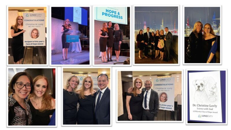 Christine M. Lovly: The LUNGevity Foundation Raised Over $1M at the Celebration of Hope and Progress Gala