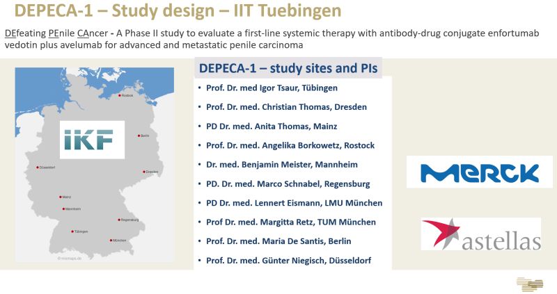Igor Tsaur: Happy to Announce the Beginning of the Initiation of the Study Centers of Our DEPECA-1 Trial 2 Igor Tsaur: Happy to Announce the Beginning of the Initiation of the Study Centers of Our DEPECA-1 Trial