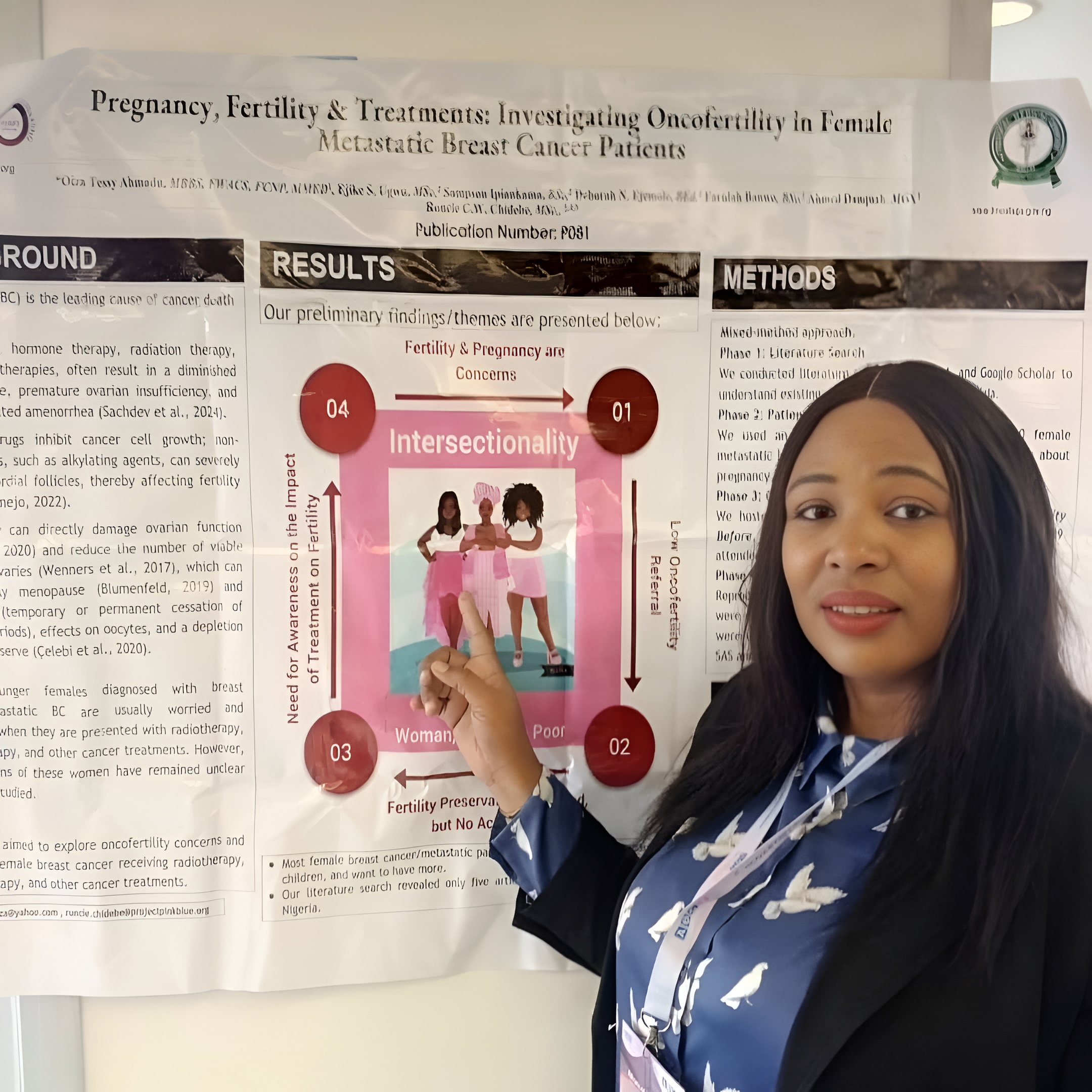 Oiza Tessy Ahmadu: Nigeria’s Voice at the ABC8 Global Breast Cancer Conference
