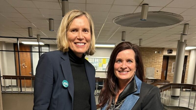 Joanna Metzner-Sadurski: Good to See Congresswoman Sherri Biggs Visiting Greenwood