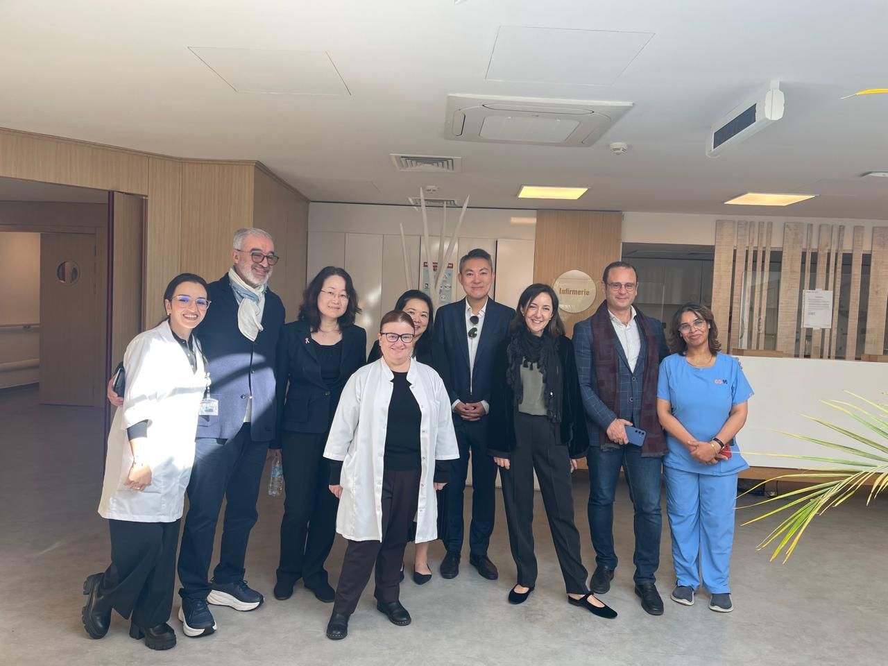 Alexandre Chan: Pleasure to Visit the Clinique d’Oncologie 16 Novembre in Rabat 2 Alexandre Chan
