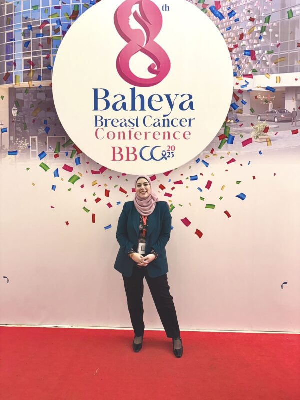 Yomna Omara: The 8th Baheya Breast Cancer Conference 2 Yomna Omara: The 8th Baheya Breast Cancer Conference