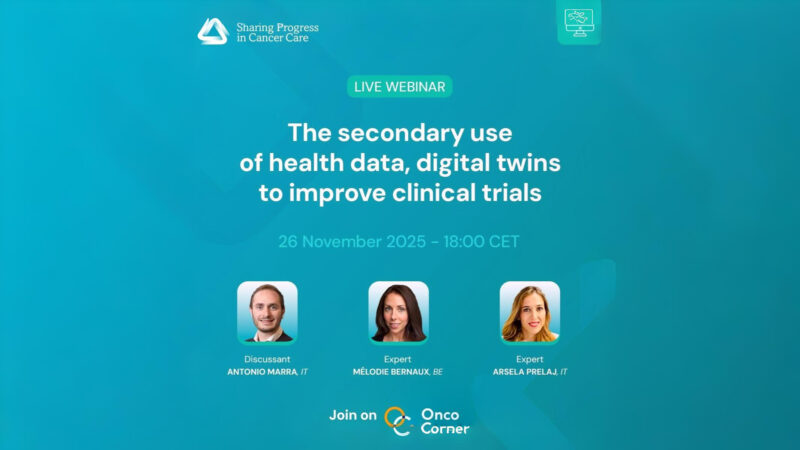 Live Webinar on Real World Data and Digital Twins in Oncology – SPCC