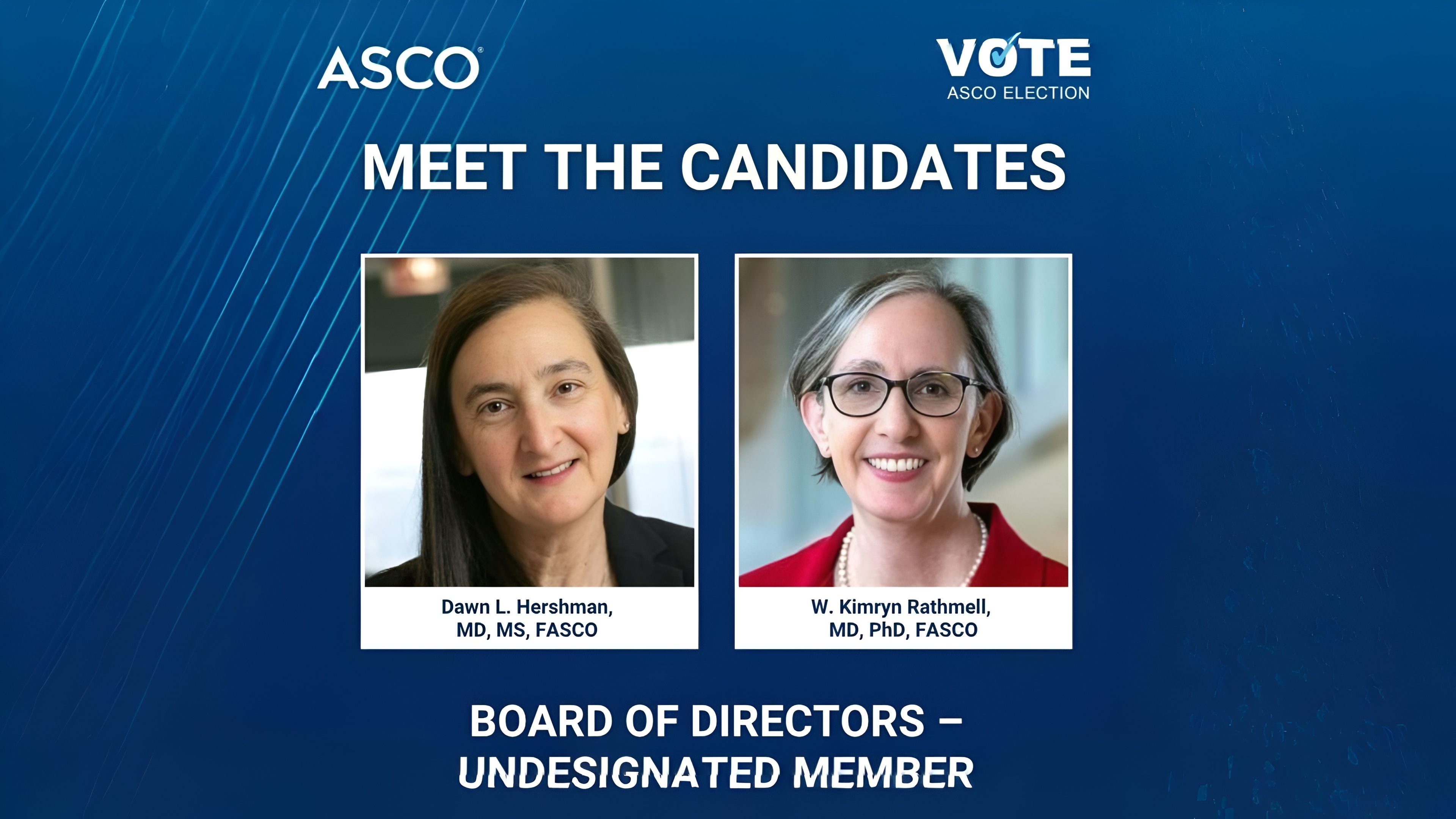 ASCO Opens Voting for Board of Directors Seat