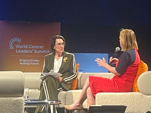 Michelle Mitchell: Bridging Divides, Building the Future - Reflections from the World Cancer Leaders’ Summit 3 Michelle Mitchell: Bridging Divides, Building the Future - Reflections from the World Cancer Leaders’ Summit