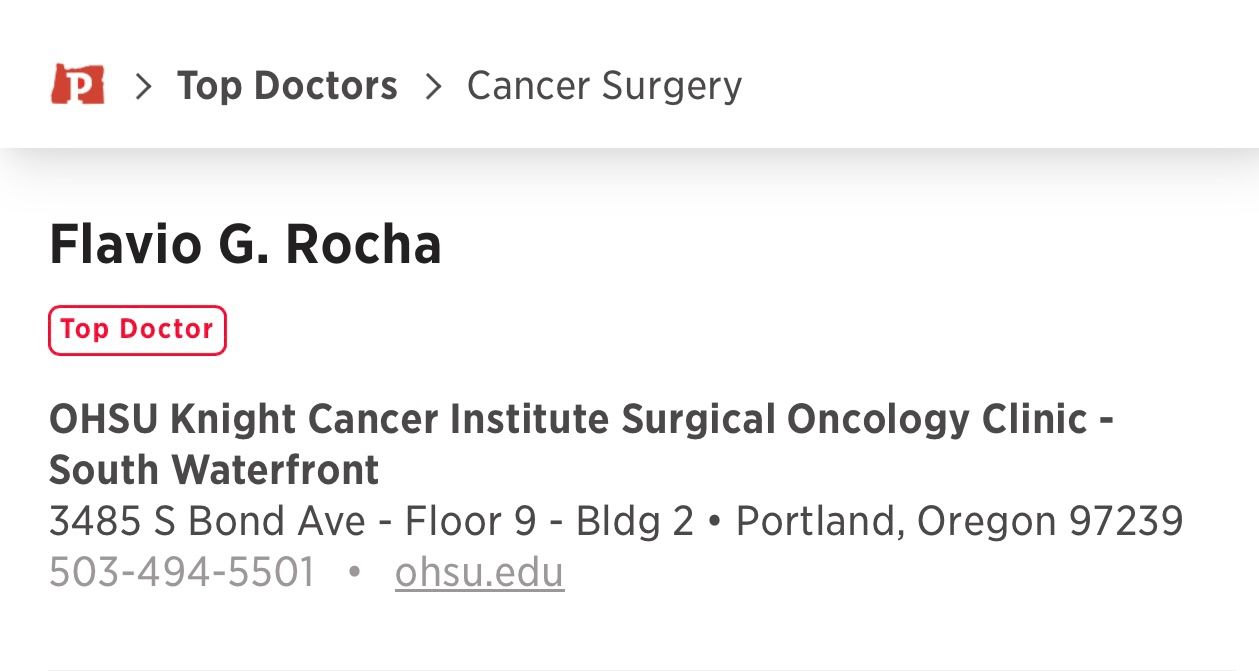 Flavio Rocha: Honored to be Recognized as a Top Medical Provider by Portland Monthly 2 Flavio Rocha: Honored to be Recognized as a Top Medical Provider by Portland Monthly