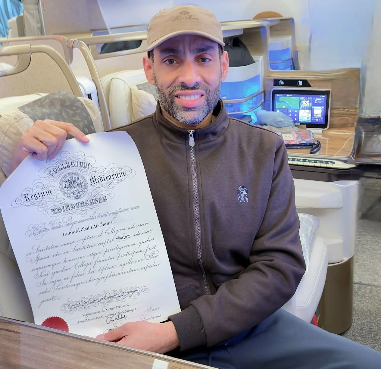 Humaid Al-Shamsi: Proud of My Affiliation With the Royal College of Physicians of Edinburgh 2 Humaid Al-Shamsi: Proud of My Affiliation With the Royal College of Physicians of Edinburgh