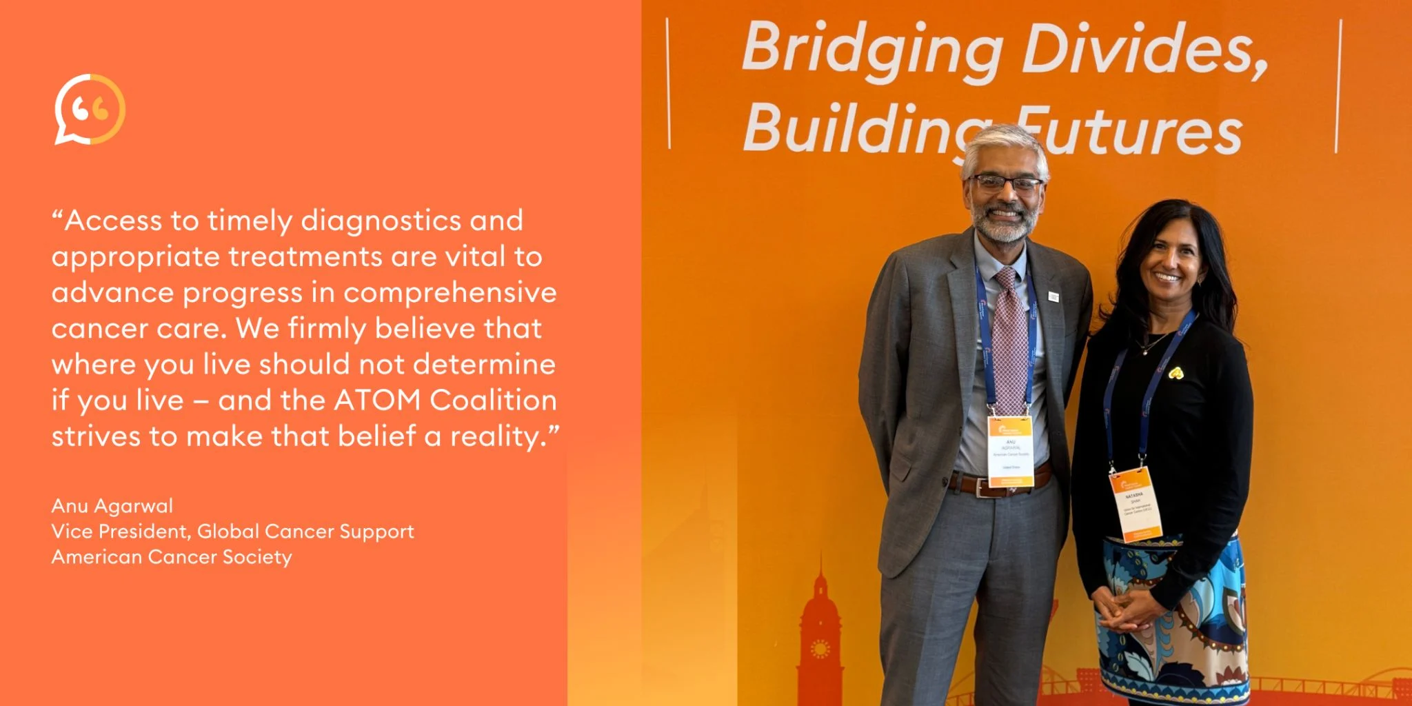 UICC Welcomes the American Cancer Society as a New Partner to ATOM Coalition 2 UICC Welcomes the American Cancer Society as a New Partner to ATOM Coalition