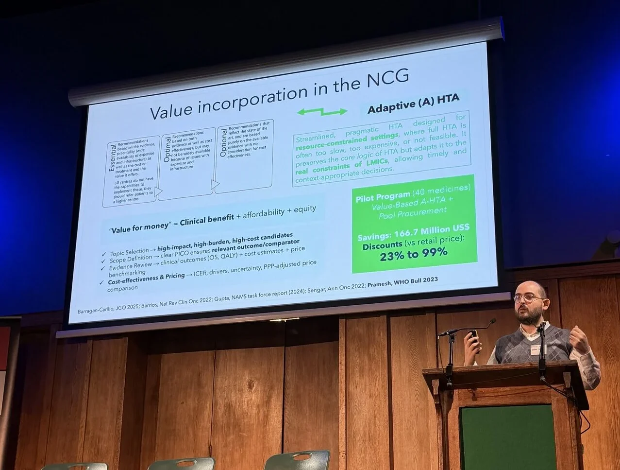 Dario Trapani: Exploring Value-Based Decision Making for Equitable Global Cancer Care at LGCW 2025 2 Dario Trapani: Exploring Value-Based Decision Making for Equitable Global Cancer Care at LGCW 2025