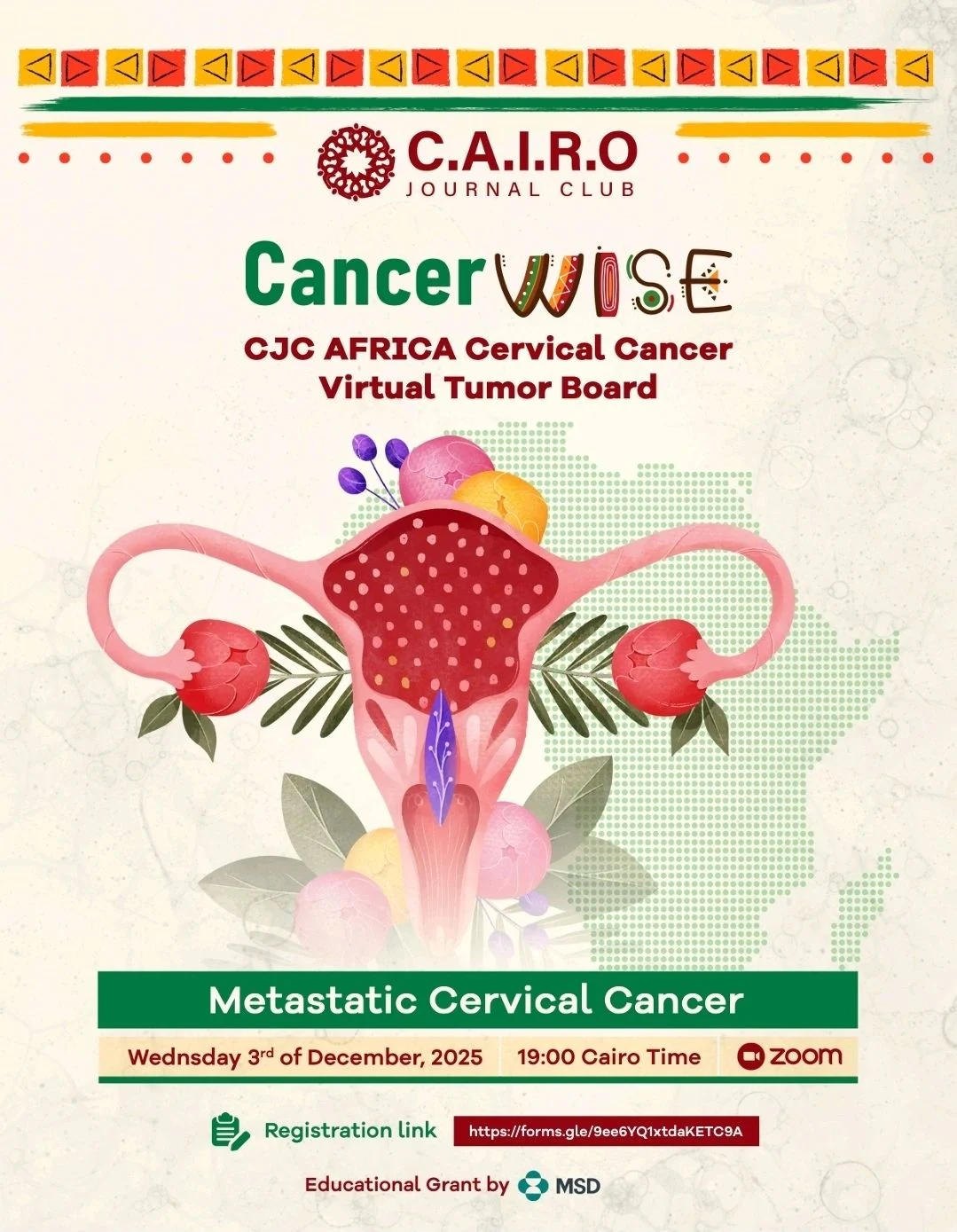 Loay Kassem: Join the Upcoming CancerWISE Session on Management of Metastatic Cervical Cancer