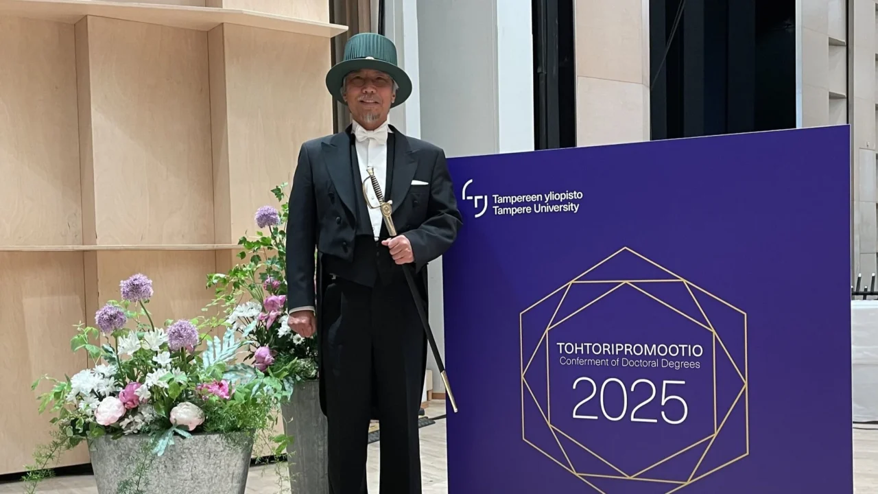 Wei Zhang Was Awarded an Honorary Doctorate at the Tampere University
