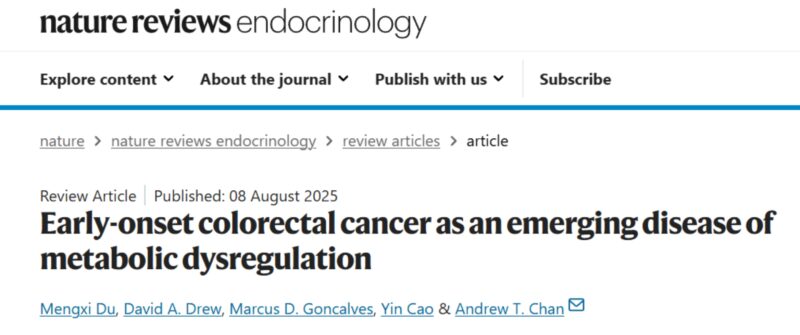 Yan Leyfman: Early-Onset Colorectal Cancer Is Rising Fast - The Metabolic Connection 