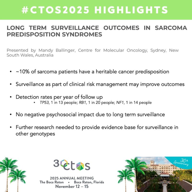 20 Posts Not to Miss from CTOS 2025 4 CTOS 2025-OncoDaily